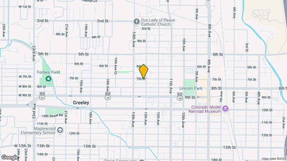 705 13th Ave Map and Location Details