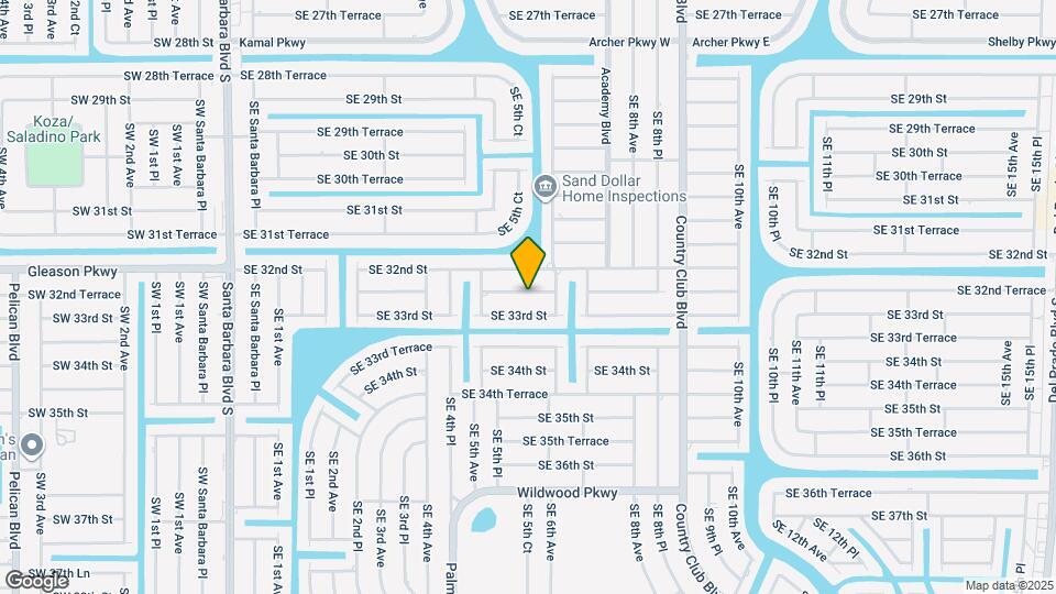 528 SE 32nd Terrace Map and Location Details