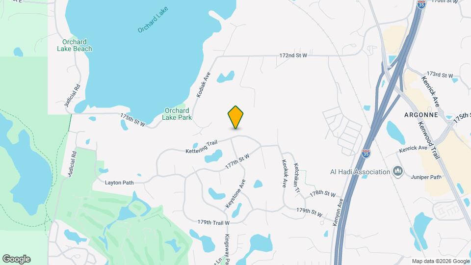 17660 Kettering Trail Map and Location Details