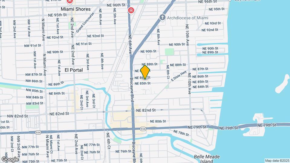 685 NE 85th St Map and Location Details