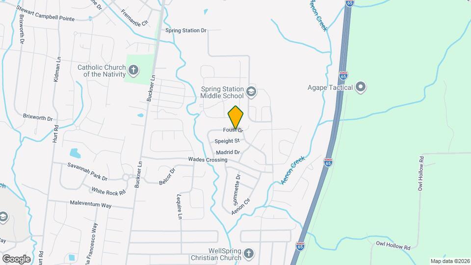 3046 Foust Dr Map and Location Details