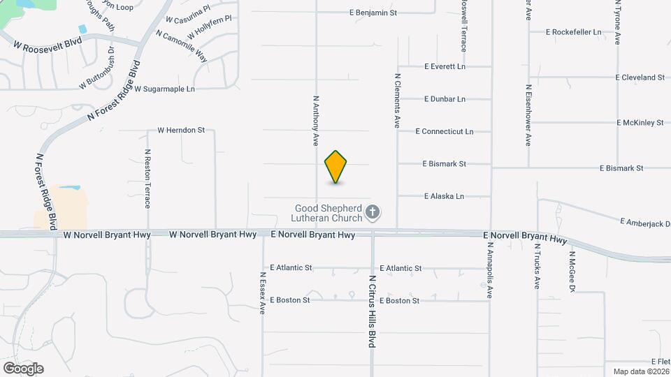 315 E Dusty Ct Map and Location Details