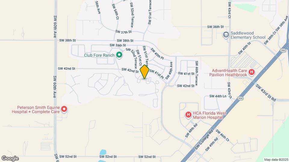 4230 SW 50th Cir Map and Location Details