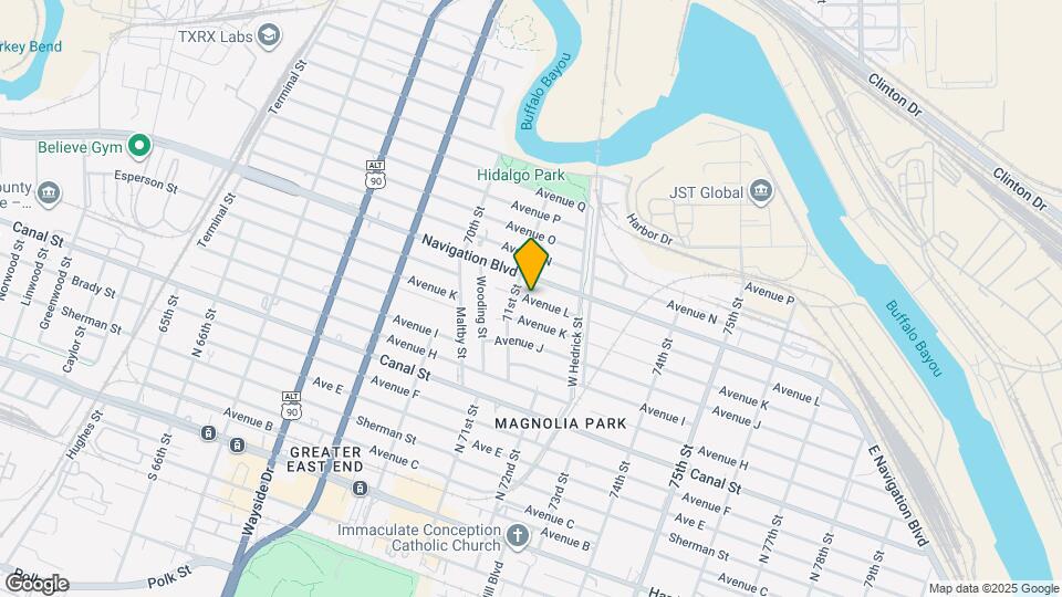 7109 Avenue L Map and Location Details