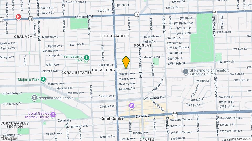 4000 SW 16th Terrace Map and Location Details