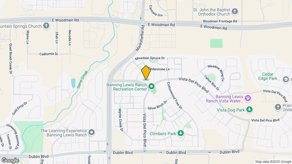 7107 Golden Acacia Ln Map and Location Details