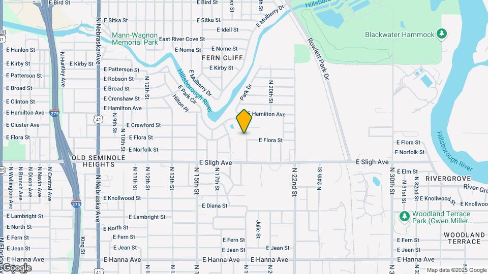 7002 N 19th St Map and Location Details