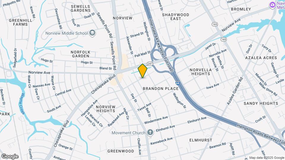 4865 Hampshire Ave Map and Location Details