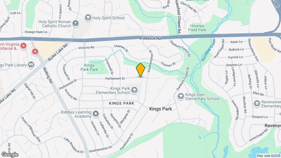 8527 Parliament Dr Map and Location Details