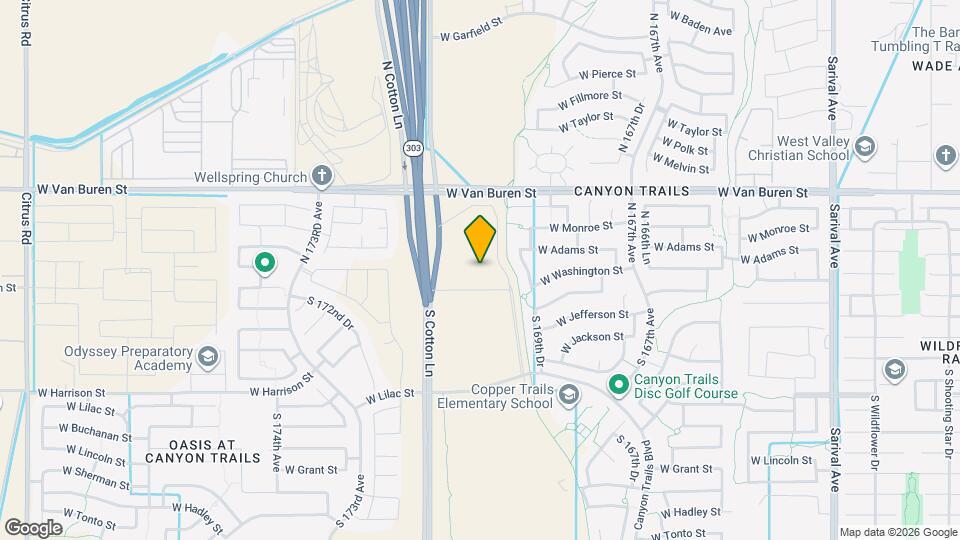 Estrella Springs at Canyon Trails Mapa y Detalles de la Ubicación