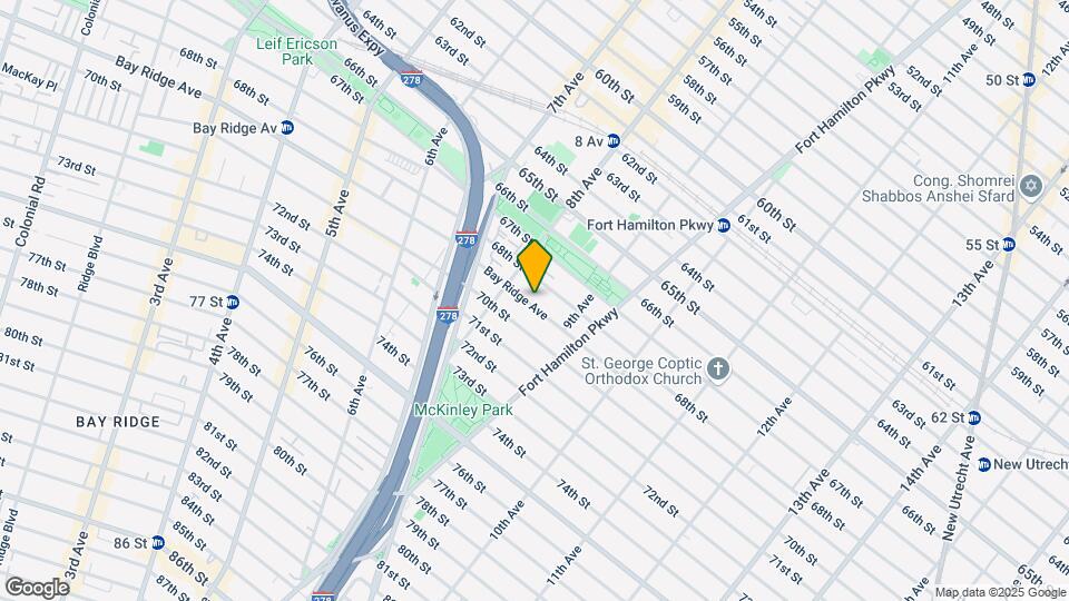 835 Bay Ridge Ave Mapa y Detalles de la Ubicación