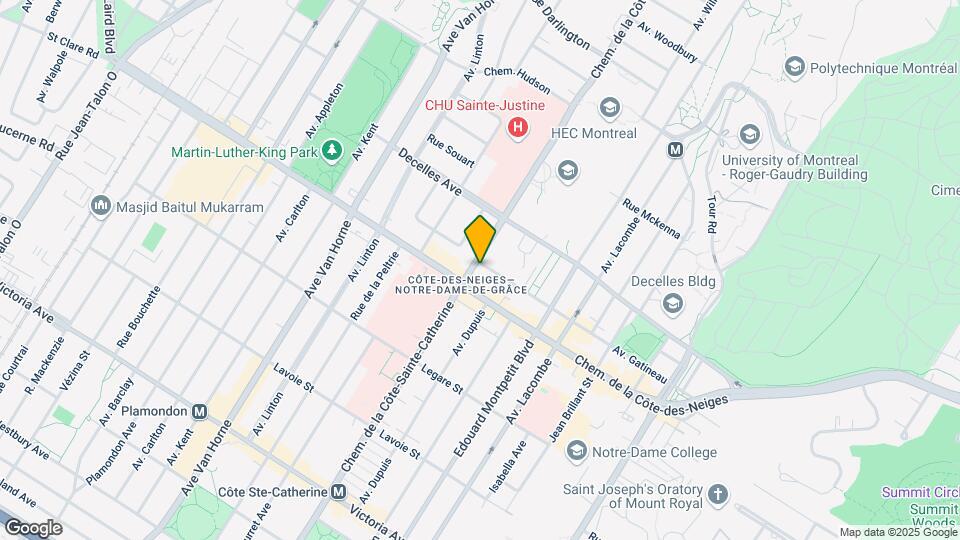 5690 Gatineau Av Map and Location Details