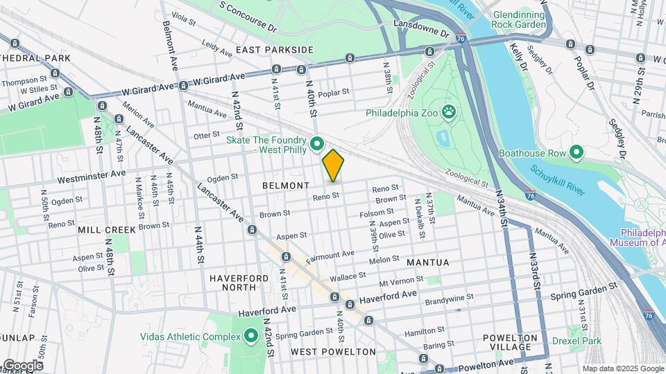 3962 Parrish St Map and Location Details