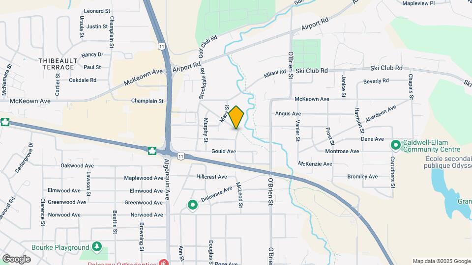 1439 Shea St Map and Location Details