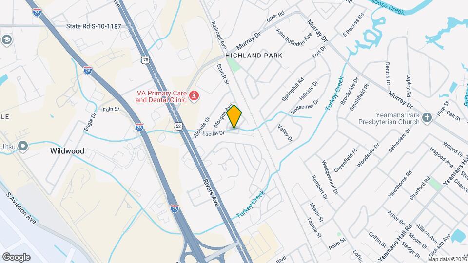 6280 Lucille Dr Map and Location Details