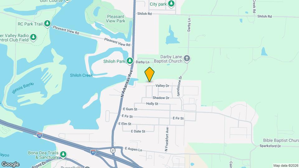 411 Valley Dr Map and Location Details