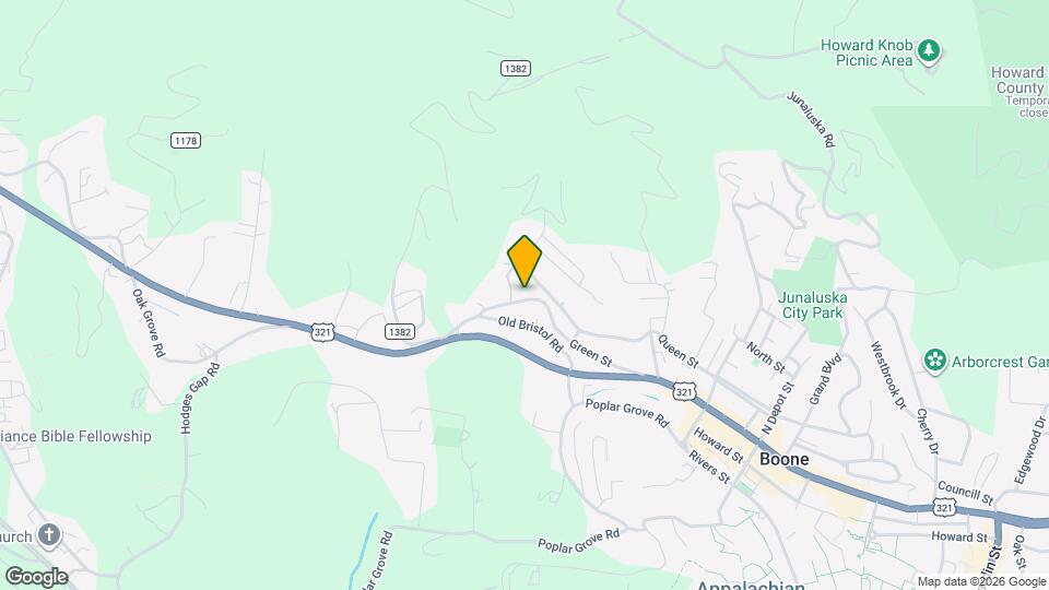 424 Green St Map and Location Details