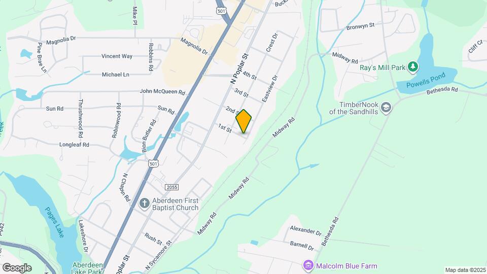 207 1st St Map and Location Details