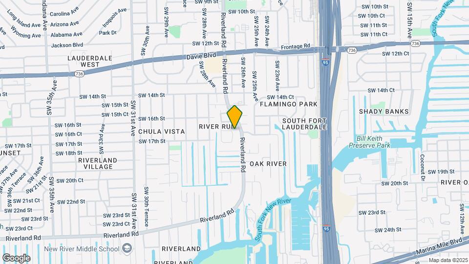 1650 SW 27th Ave Map and Location Details