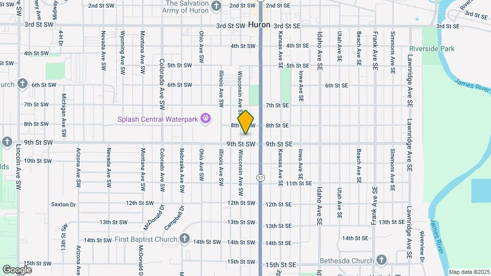 856 Wisconsin Ave SW Mapa y Detalles de la Ubicación