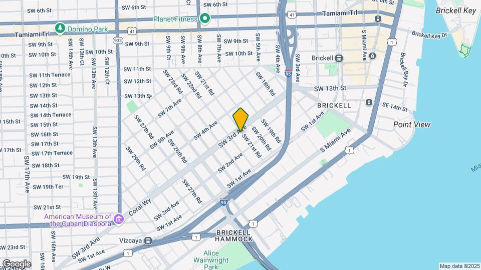 2101 SW 3rd Ave Mapa y Detalles de la Ubicación