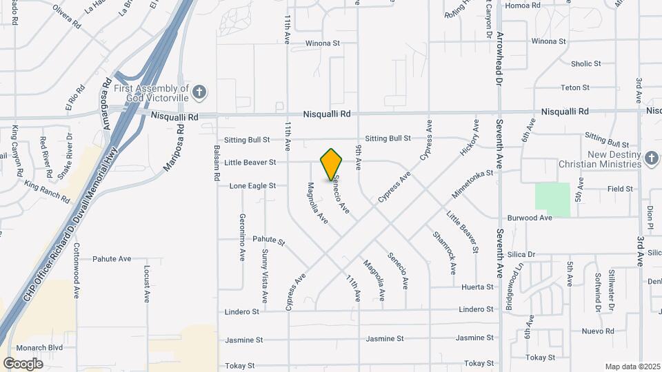 12692 Senecio Ave Map and Location Details