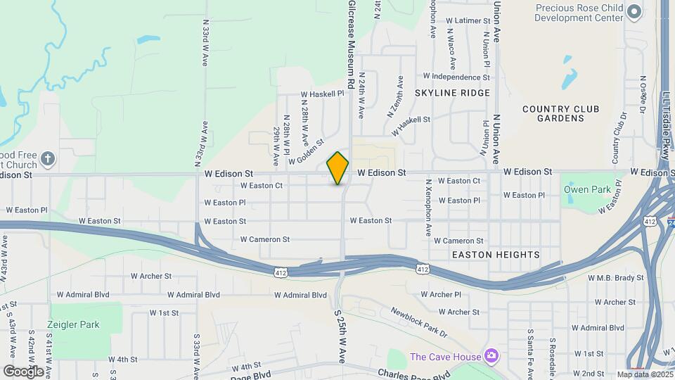 2506 W Easton Ct Mapa y Detalles de la Ubicación