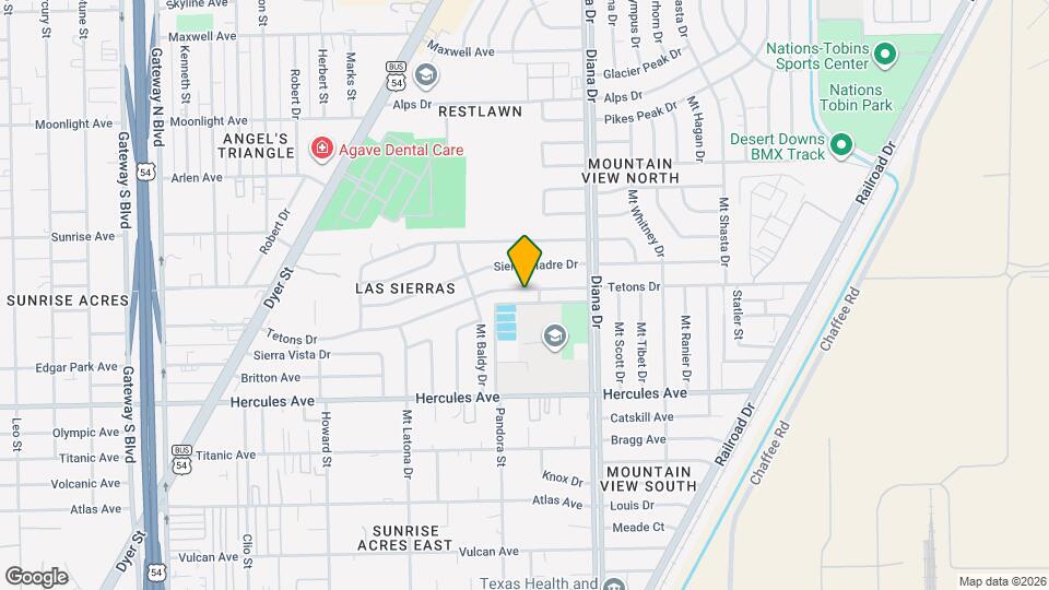 4918 Tetons Dr Map and Location Details