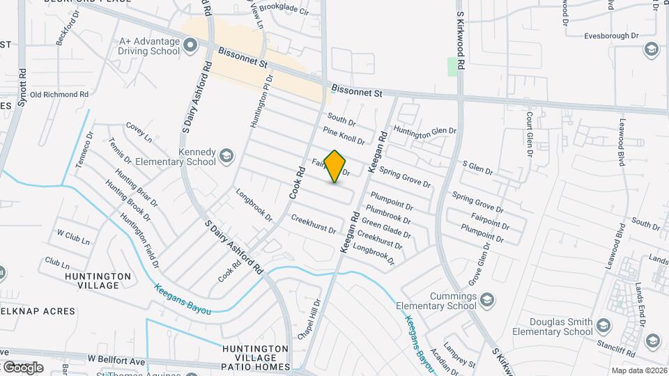 12123 Plumpoint Dr Map and Location Details