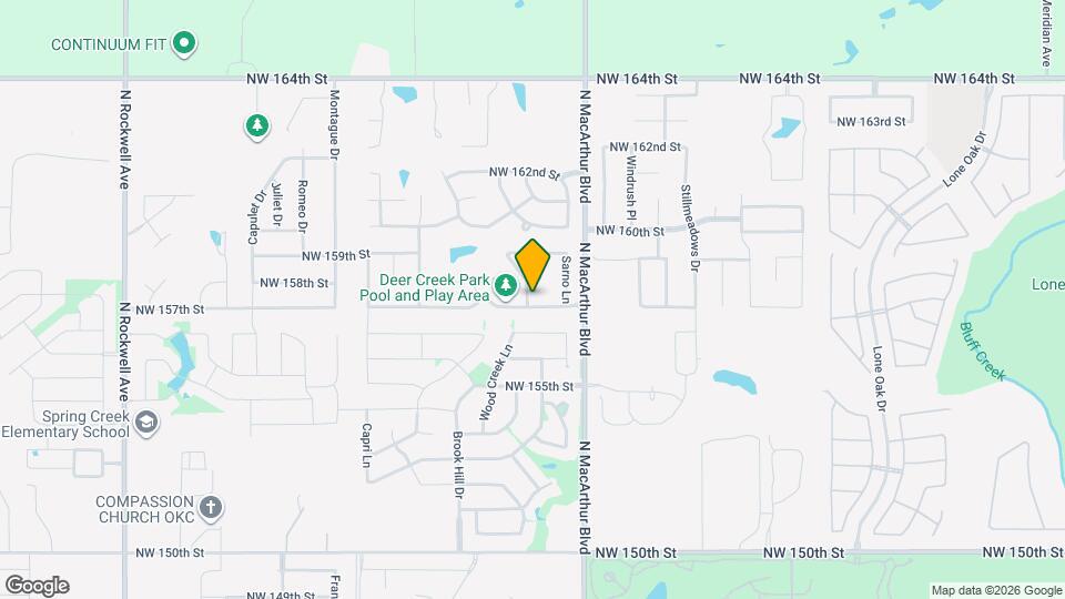 5933 NW 158th St Map and Location Details