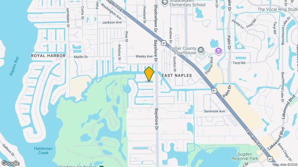 2805 Shoreview Dr Map and Location Details