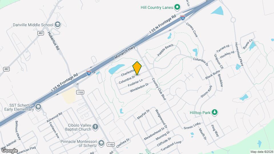 3438 Columbia Dr Map and Location Details