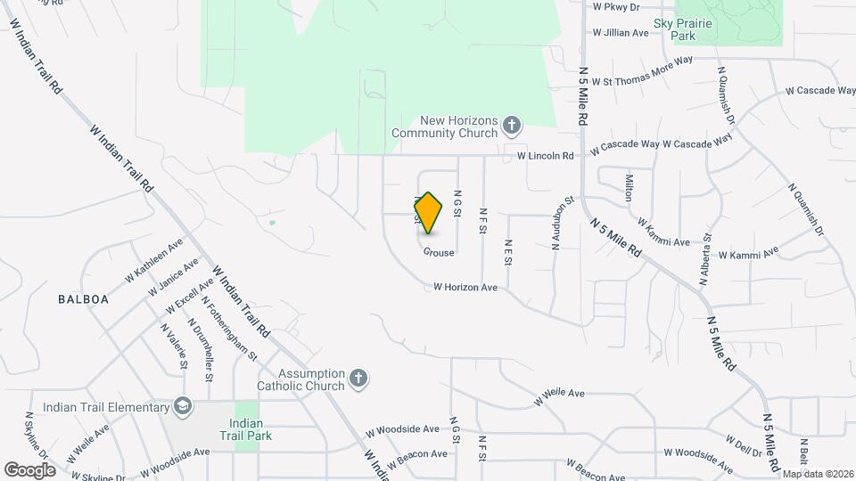 3409 W Conrad Ct Map and Location Details