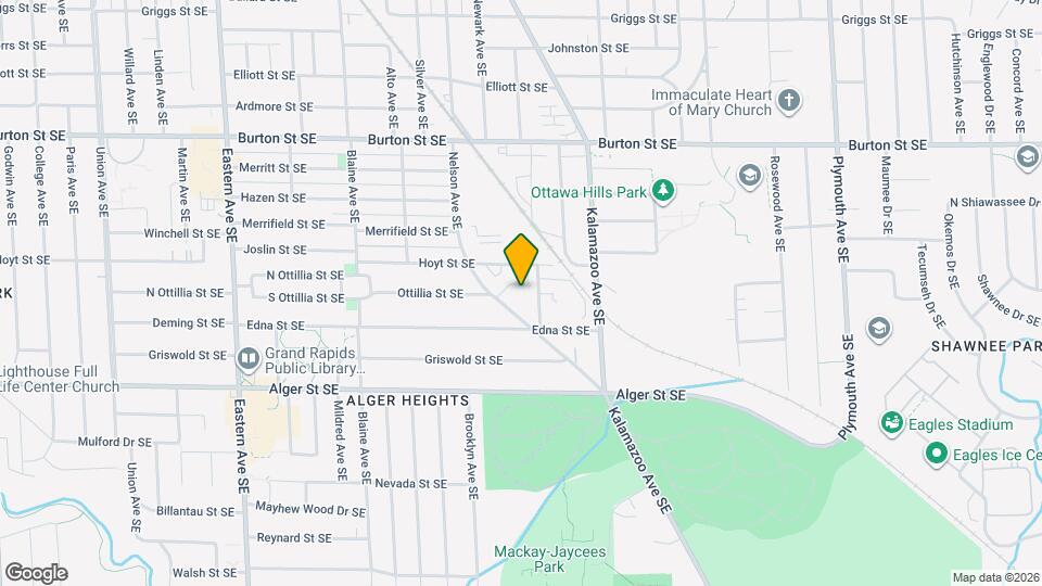 1220 Ottillia St SE Map and Location Details