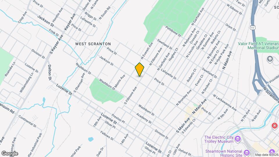 107-109-109 N Fillmore Ave Map and Location Details