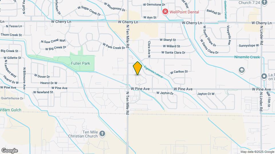 3083 W Acarrera Ln Map and Location Details