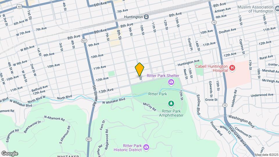 1239 9th St Map and Location Details