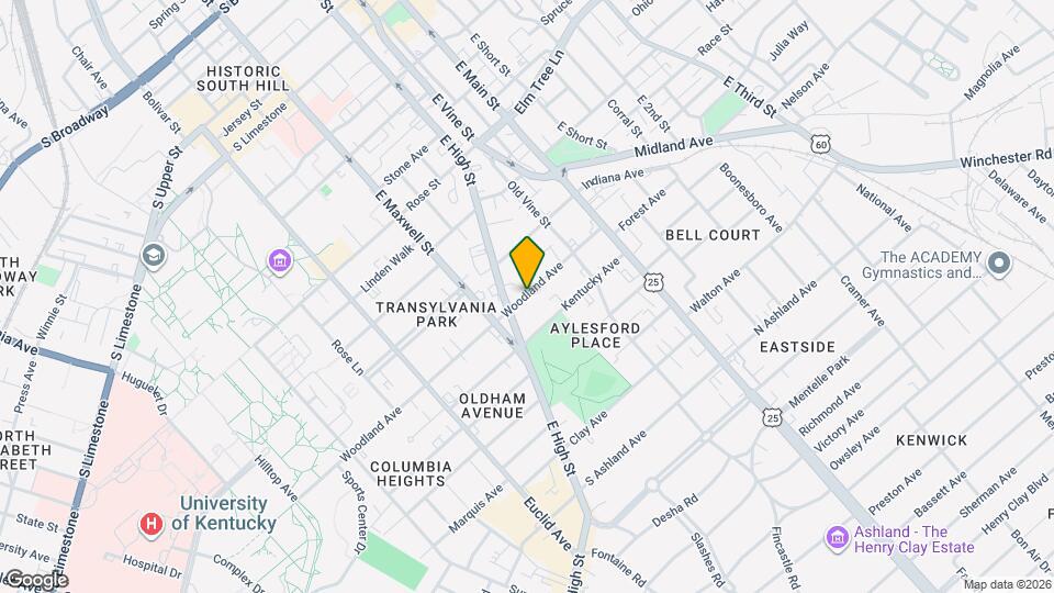 176 Woodland Ave, Unit A Map and Location Details