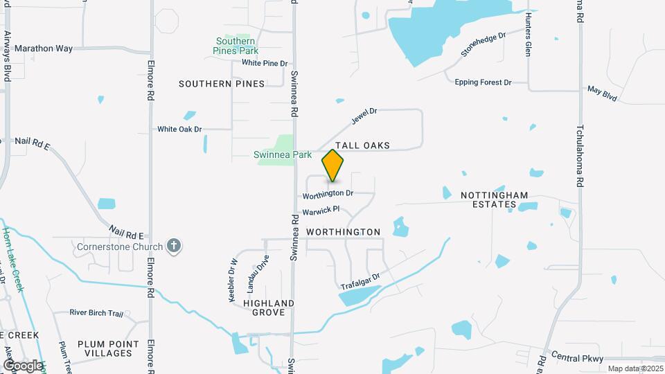 1122 Worthington Dr Map and Location Details