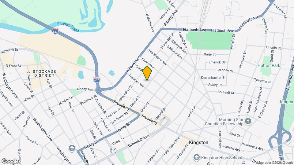 89 Downs St, Unit 2 Map and Location Details