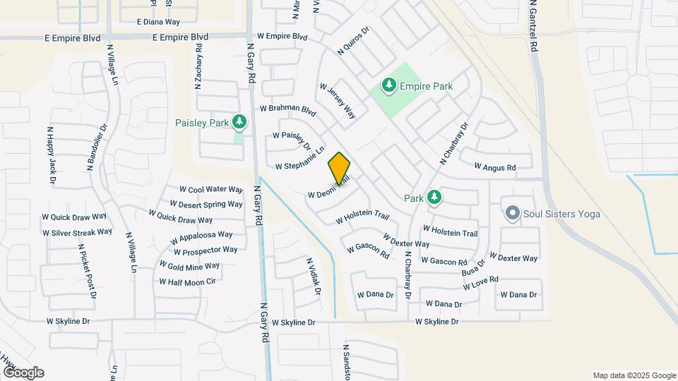 1029 W Deoni Trail Map and Location Details
