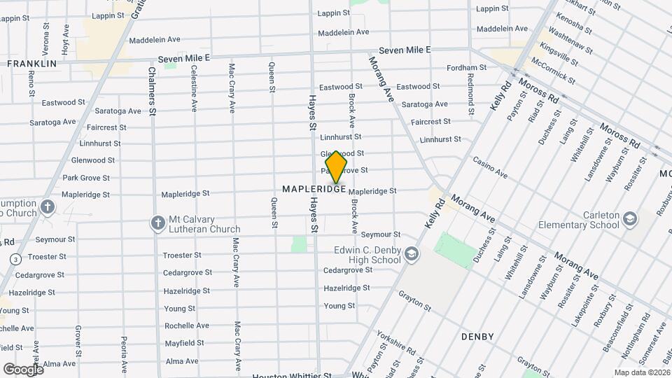 15261 Mapleridge St Mapa y Detalles de la Ubicación