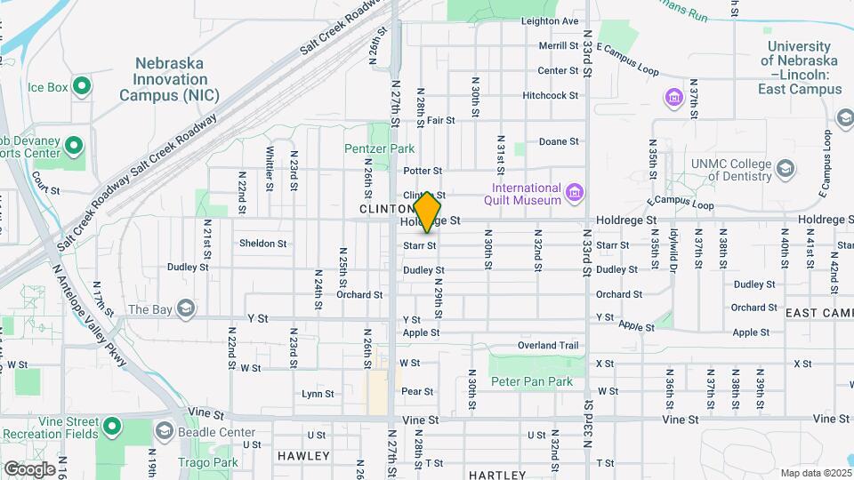 2830 Starr St Map and Location Details