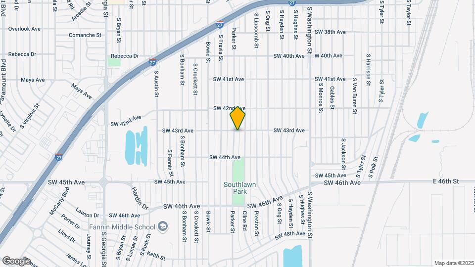 4301 Parker St Map and Location Details