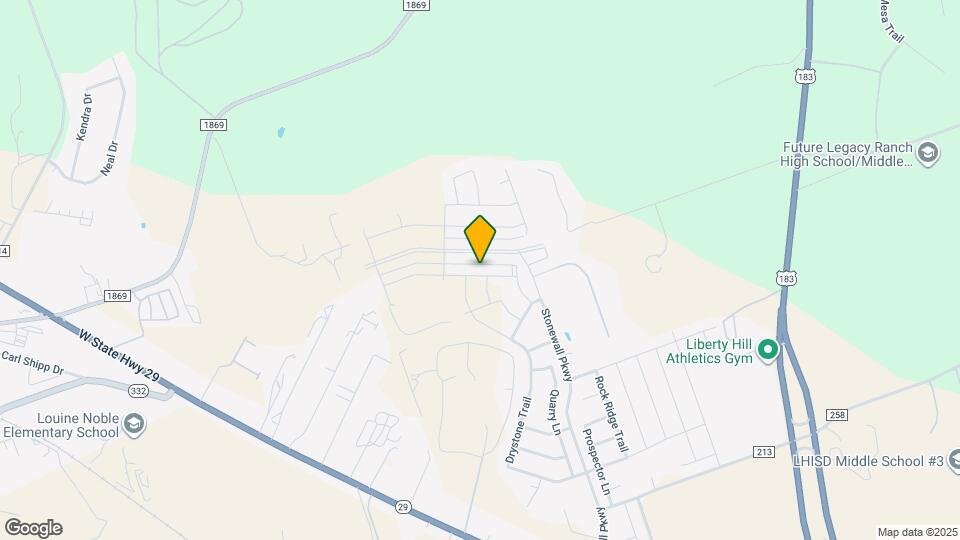 Stonewall Ranch Mapa y Detalles de la Ubicación