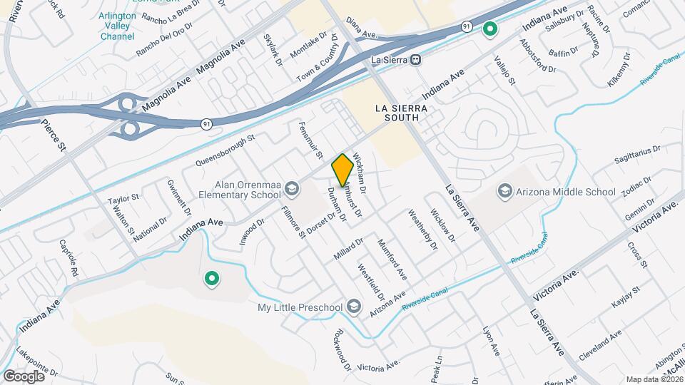 3310 Amhurst Dr Map and Location Details