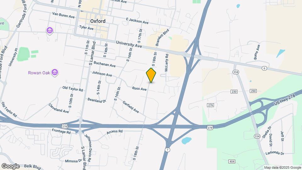 509 S 18th St Map and Location Details