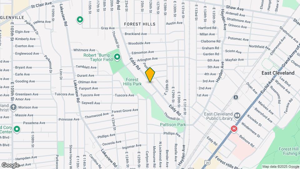 942 Eddy Rd Map and Location Details