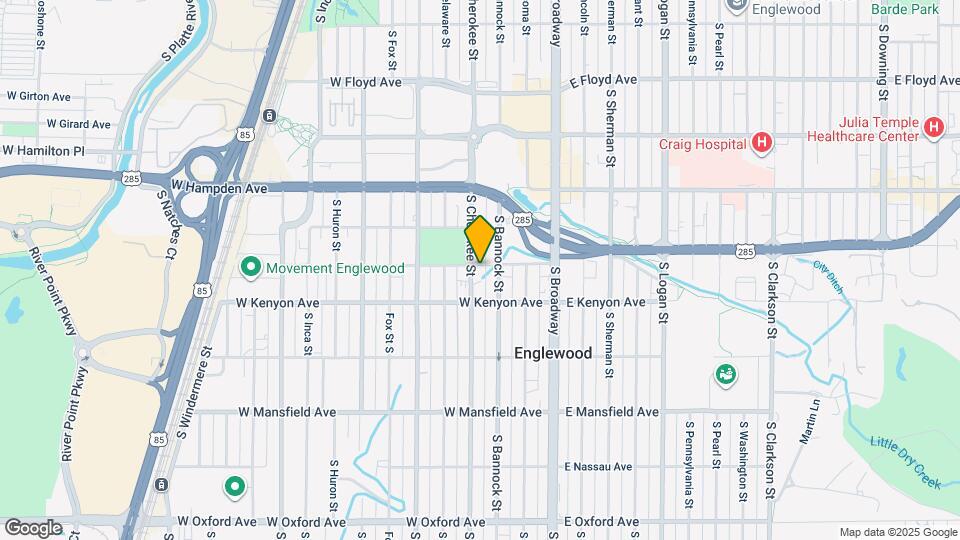 252 W Jefferson Ave Mapa y Detalles de la Ubicación