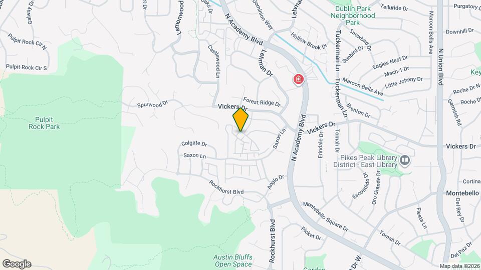 5725 Pepperdine Point Map and Location Details